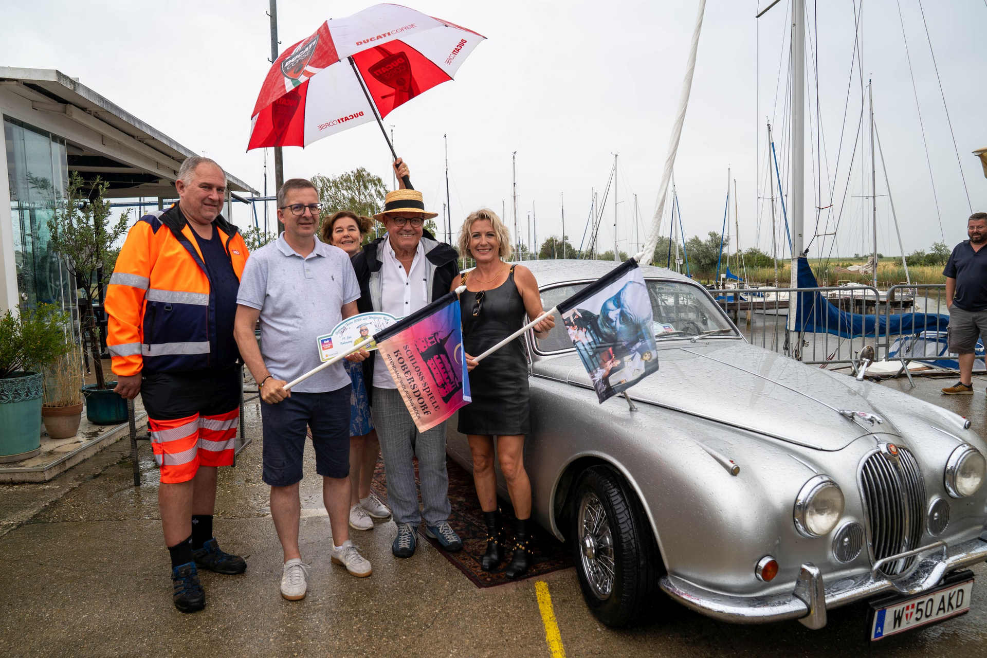 Oldtimer-Fahrt Start in Oggau am See